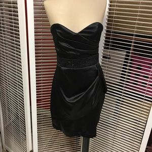 Love Tease Black Cocktail Dress